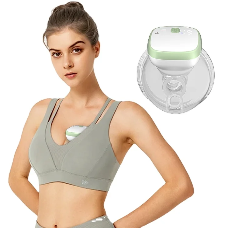Wholesale Breast Pump Safety Silicone Wearable Electric Automatic Wireless Breast Pump / Baby Feeding Hands Free Breast Pump