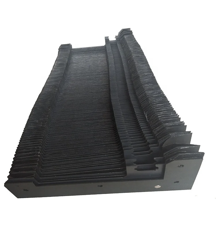CNC machine plastic accordion cnc machine guards Guard shield