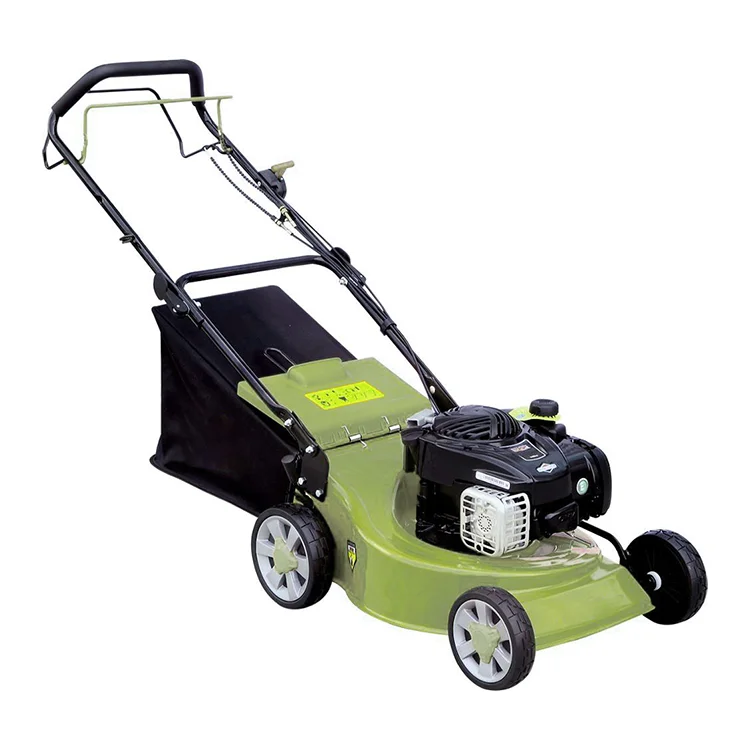 Landtop 18inch Self propelled Gardening Machines Lawnmowers Machinery Grass Equiment Batterie Tractor Garden Gasoline Lawn Mower