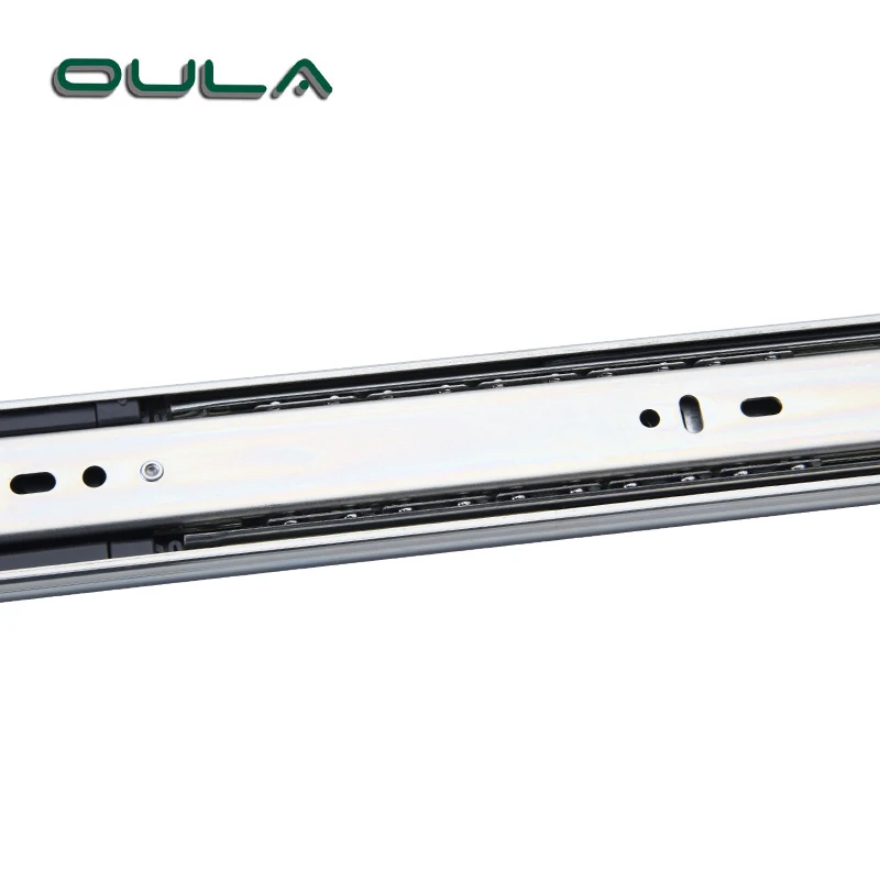 Heavy duty с доводчиком цинк Покрытие направляющих для выдвижения ящика шкафа раздвижные рейка для шкафа