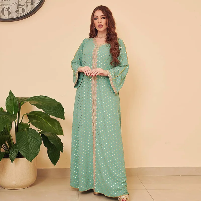 Dubai Arab Middle East islamic Clothes Women Muslim Evening Dress High Quality Abaya Muslim Long Dresses