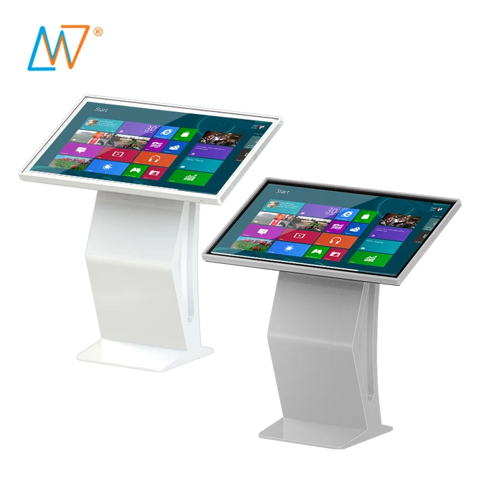 Factory Custom 43 Inch All in One Touchscreen Interactive Information Self Service Lcd Kiosk