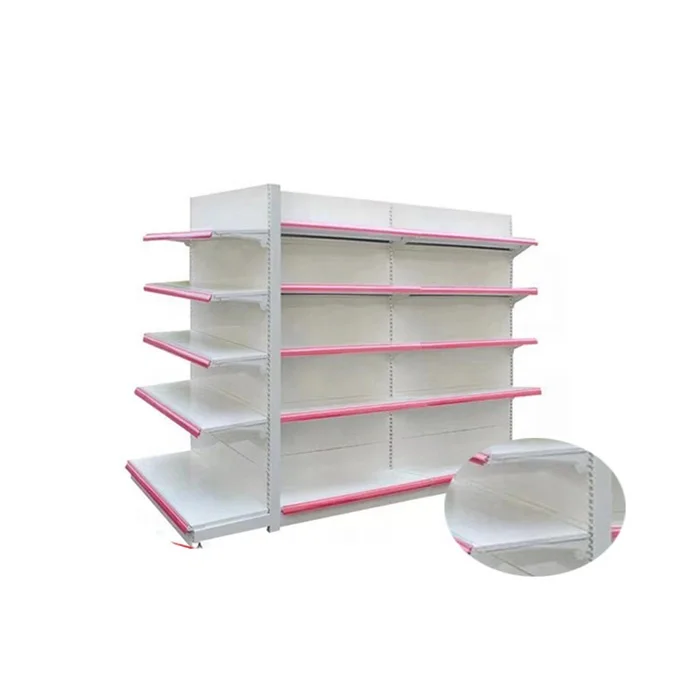 Store shelves white with led light store shelf pen wall shelves for shop