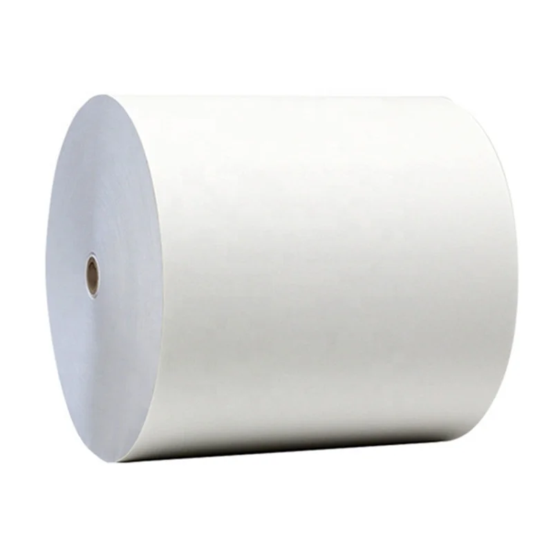Accept customize size white kraft paper roll factory hot sale white kraft paper