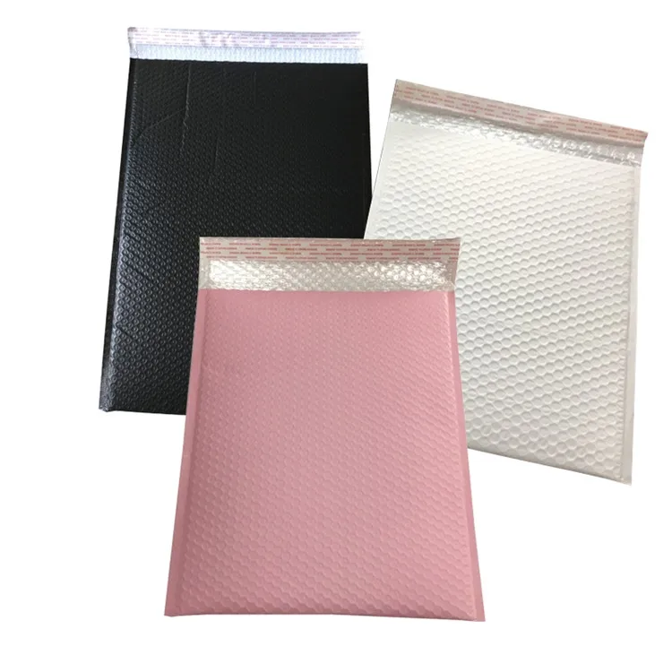 Self-adhesive Packaging Mailing Bags Poly Bubble Mailers Customized Metallic Bubble Envelopes