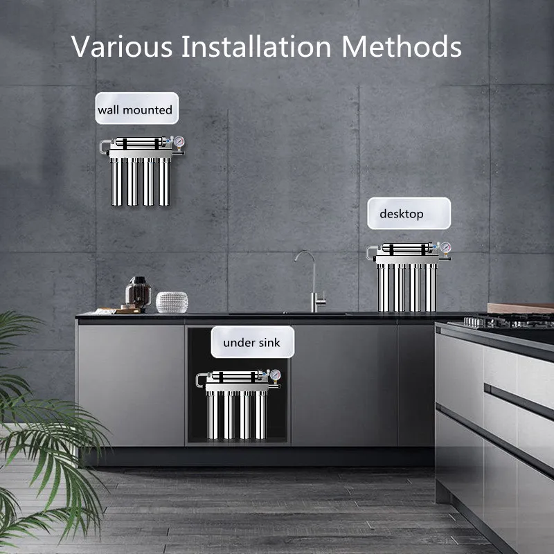 Wholesale new inventions 304 stainless steel water filter purifier tap drinking water purifier
