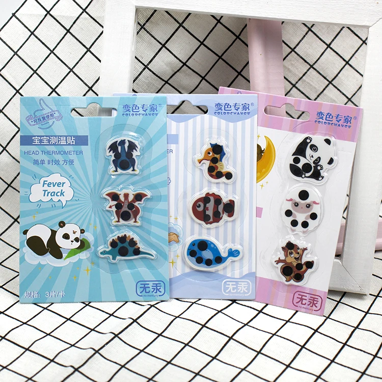 Wholesale Baby Forehead Sticker Thermometer Strip Digital Forehead Feverscan Thermometer Strip
