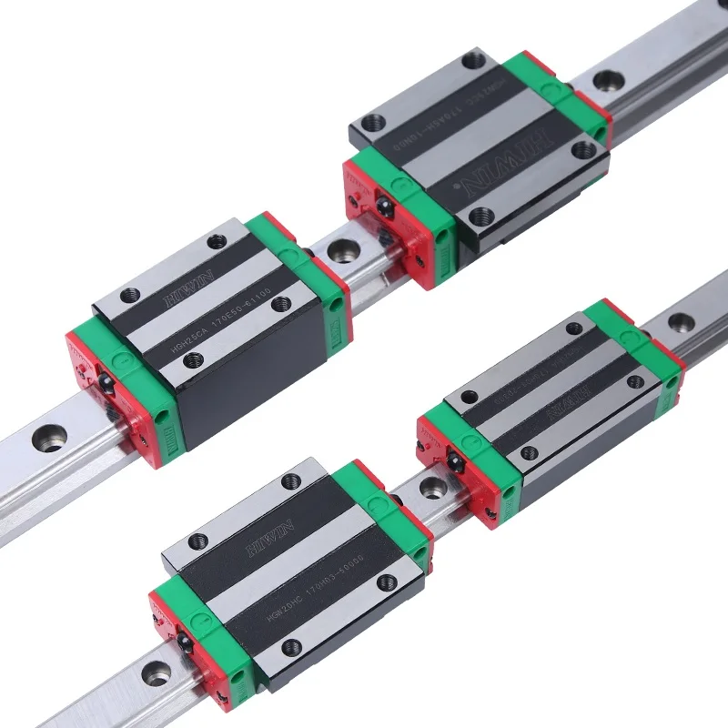 Original HIWIN linear guide HGH20CA HGH20HA HGW20CC block and rail for high-speed conveyors