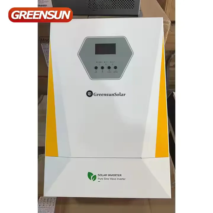 Гибридный солнечный инвертор Greensun с длительным сроком службы 48 В 51 2 10 кВт 12