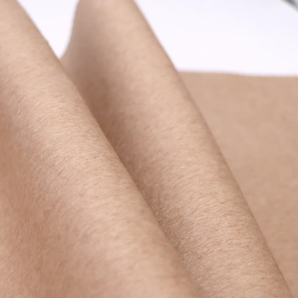 ODM Brushed Double Breasted Woolen Cloth Fabric for Trench Coat
