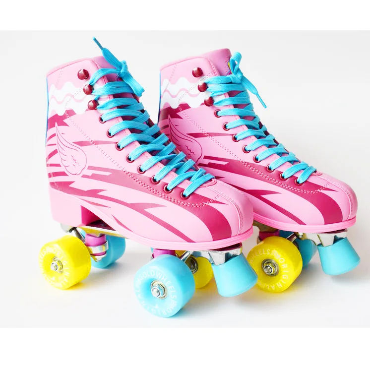  Ролики quad skates по лучшей цене от производителя профессиональные детские роликовые коньки мигающие для