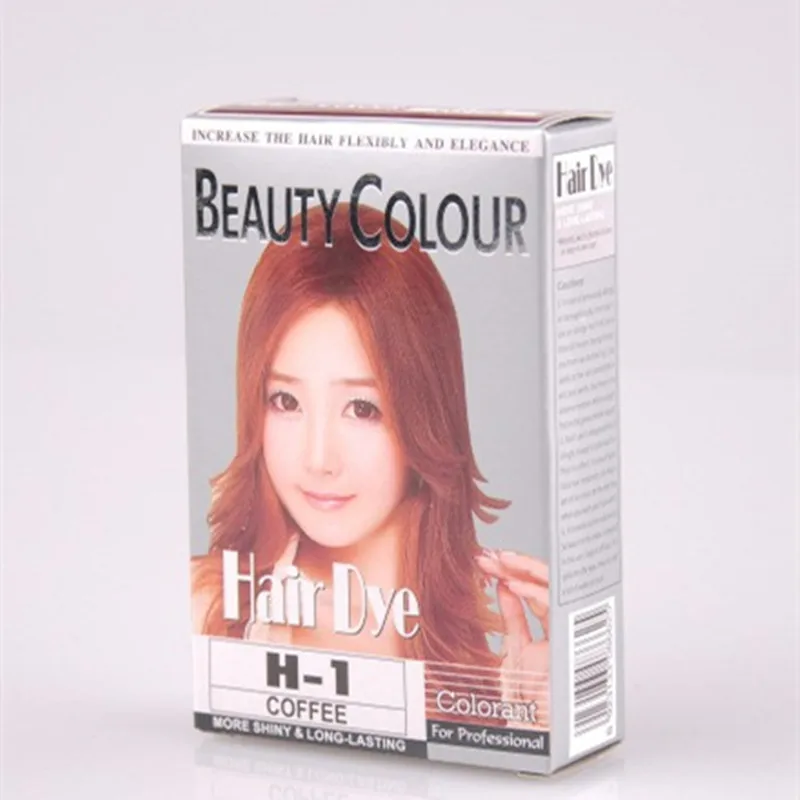 Korean hair dye convenient household products for natural hair color high quality hair dye