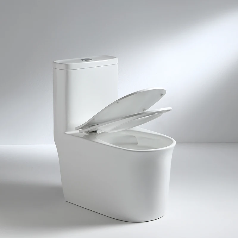 Ceramic Toilet Wholesale Sanitary Washdown Water Closet  Rimless Onepice Water Closet Ceramic Toilet