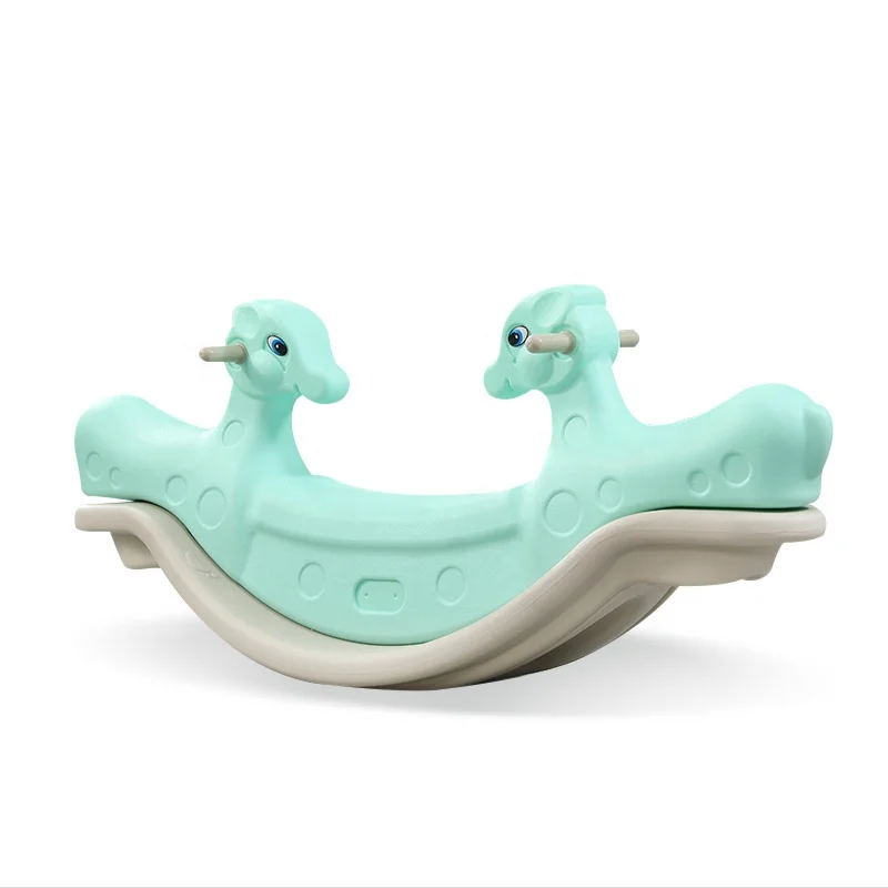 Double Seesaw Baby Indoor Plastic Seesaw Outdoor Amusement Park Toy for kids