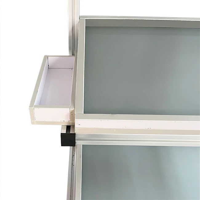 Industrial high quality good price aluminum profile material rack used in factory/warehouse