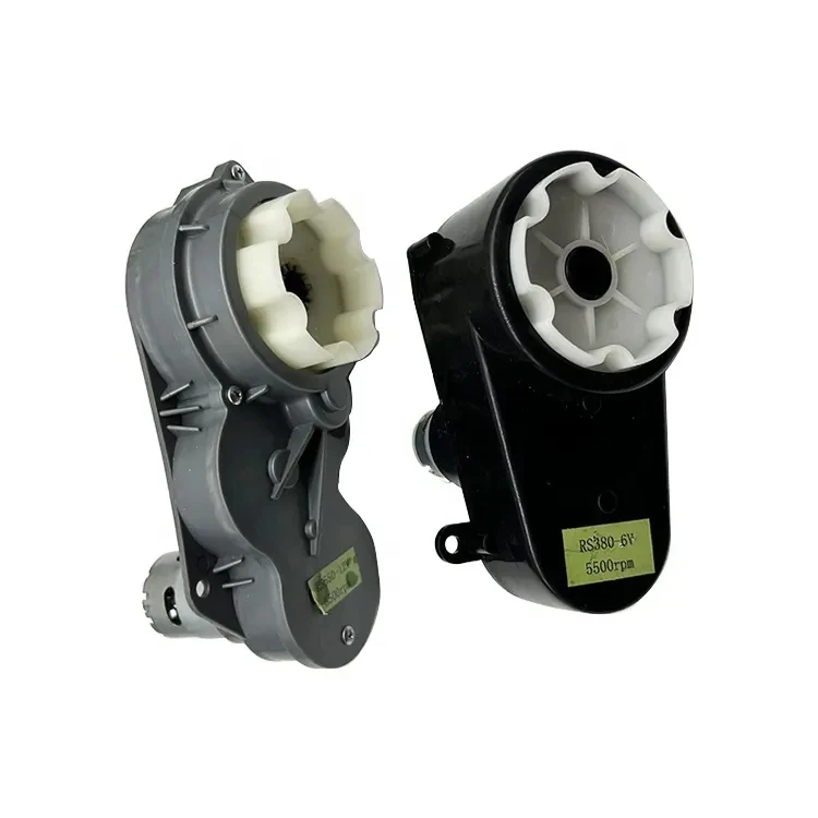 High quality 6V 12V RS550 electric kids ride on car accessories motor reducer gearbox