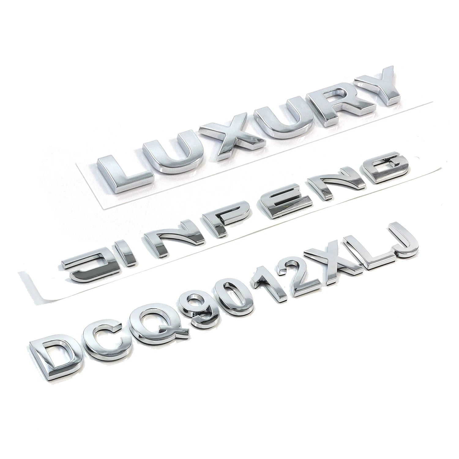 High Quality Wholesale Customized Car Badges 3D Logo Stickers Waterproof Private Luxury Brands logo for car