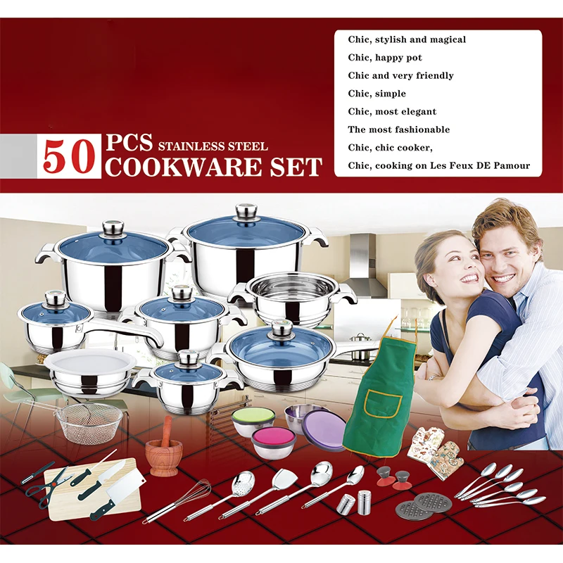 hot selling 2024  panela eletrica stainless steel cooking pot cookware set kitchen utensils cooking utensil cast iron pots