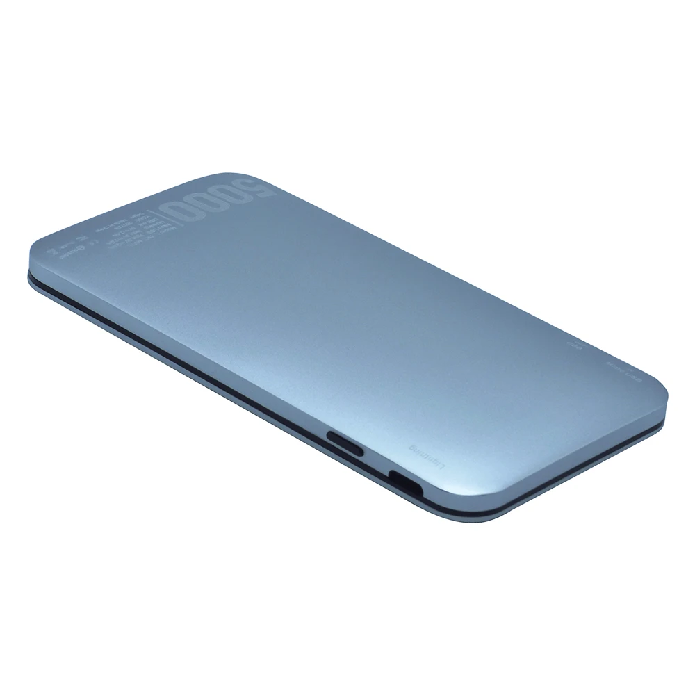 
Low Price Portable 5000mAh Universal Power Bank for iPhone 5s/6/7/8/X 