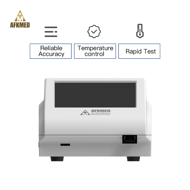 Portable POCT Analyzer immunoassay analyzer machine  fluorescence immunoassay analyzer