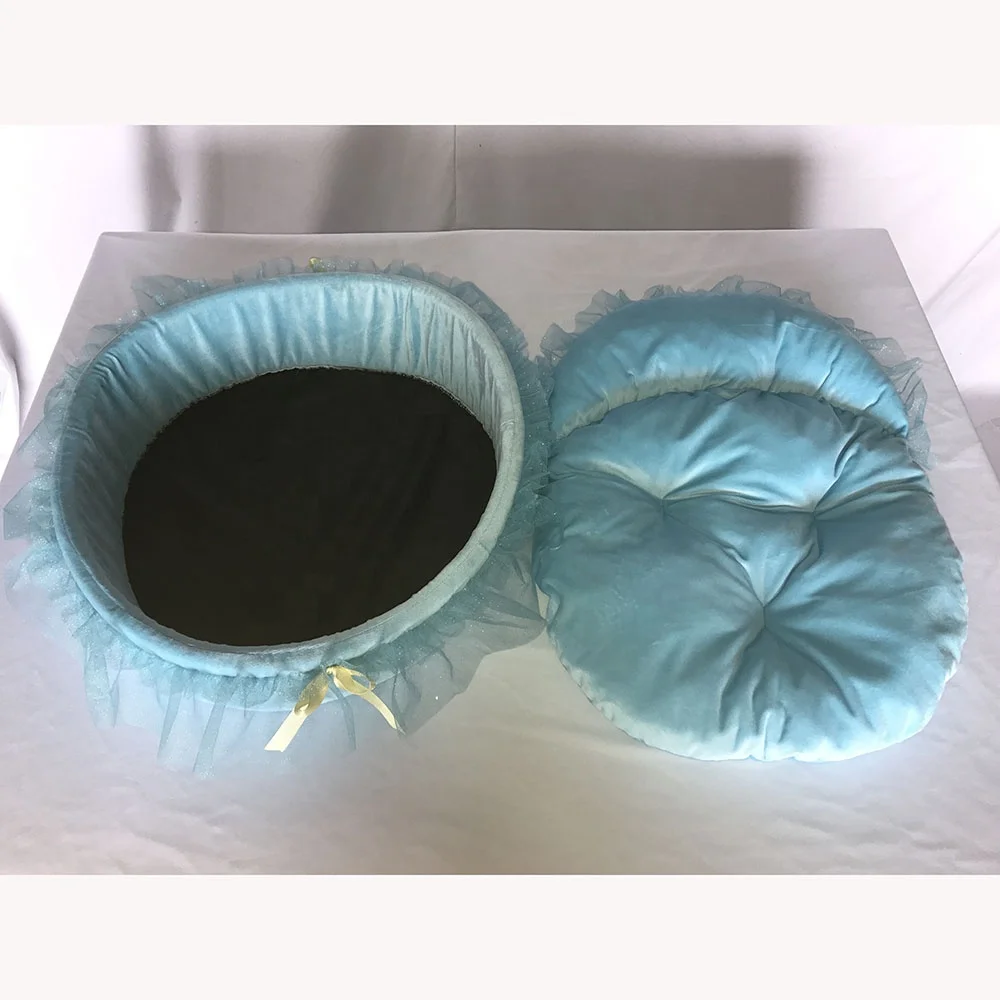 Beautiful Dog Bed Dog Bed 2 Pieces Navy Blue Dog Bed