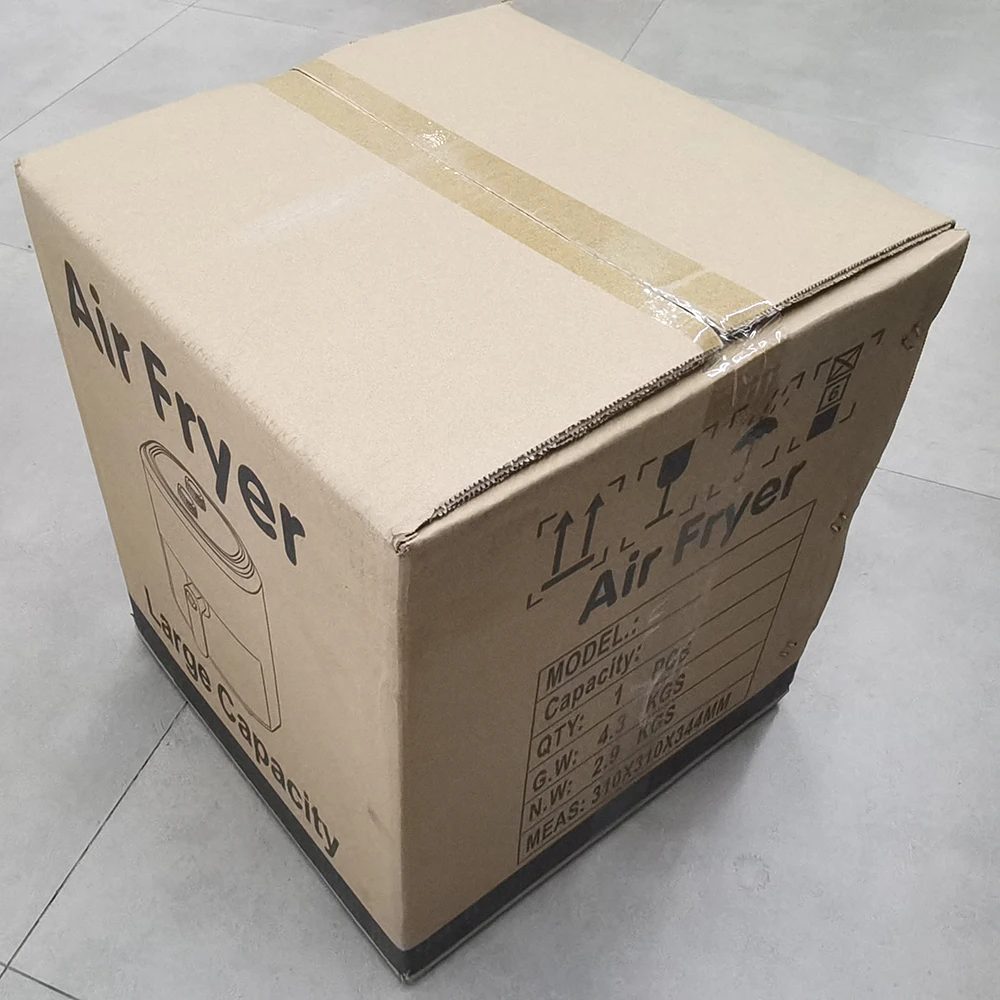 Air Fryer Powerful 1400W Easy to Cook 80-200F Temp Fry Force 360 Technology cooks food quickly