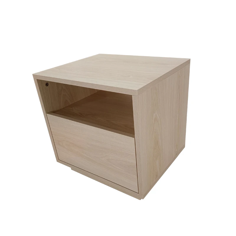 Bedroom Furniture Small Night Stand Nordic Style MDF Bedside table With Drawer end side table for bed sofa rest room