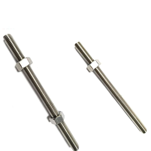 Zinc Plated All Threaded Customizable size stainless steel din975 threaded rod