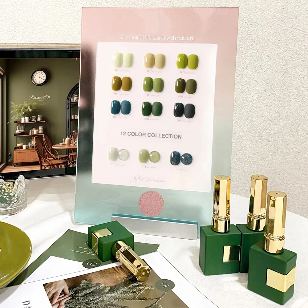 OEM/ODM Logo Gelpolish Best Odorless Self-Leveling Soak Type Salon Art UV Nail Gel Polish 8ml Liquid Material LED Free Sample