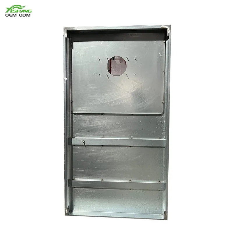 Custom white waterproof power distribution equipment battery enclosure box outdoor  lithium solar battery enclosure box