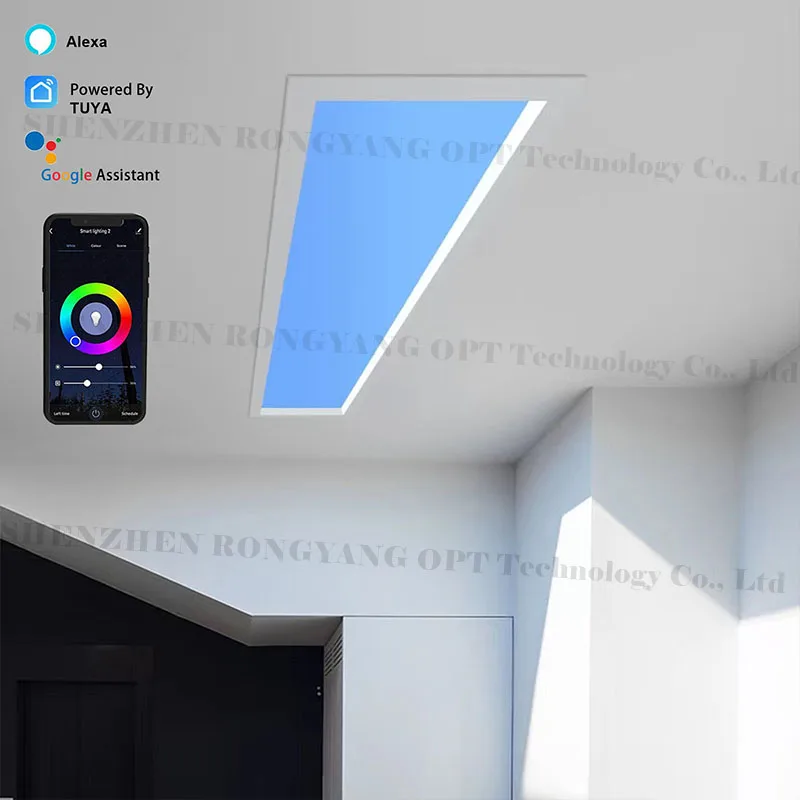 Shenzhen Led Display Blue Sky Natural Smart Home Artificial Skylight For Living Room