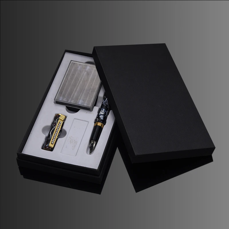 Custom Logo Recycle PET Plastic White Insert Card Pack Flock Vacuum Formed Blister Packaging Tray For Pen