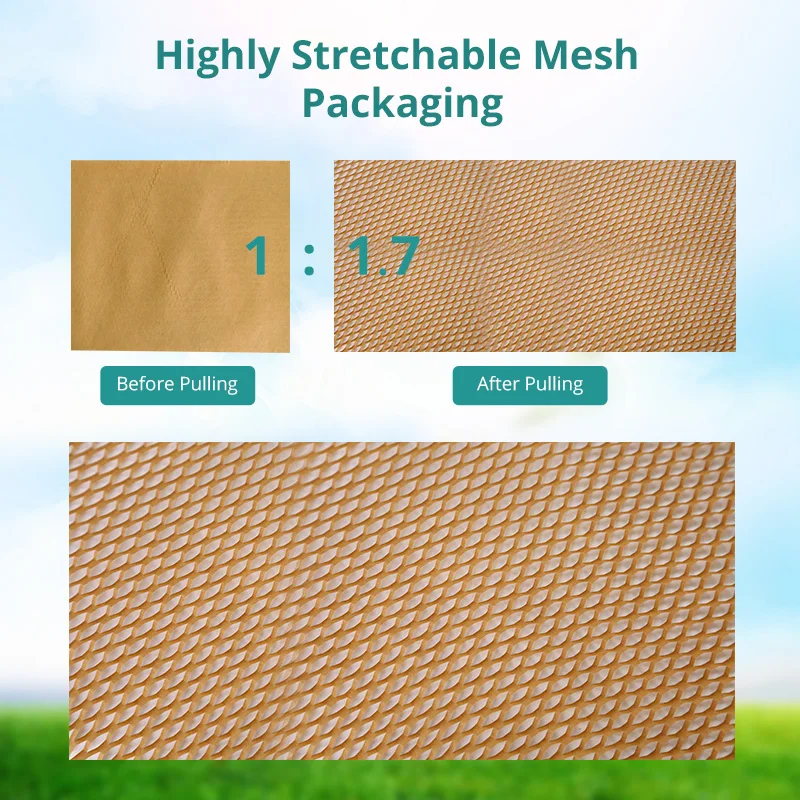 Top Seller Filling Buffer Protective Packaging Roll Cushioning Kraft Paper Honeycomb Wrap