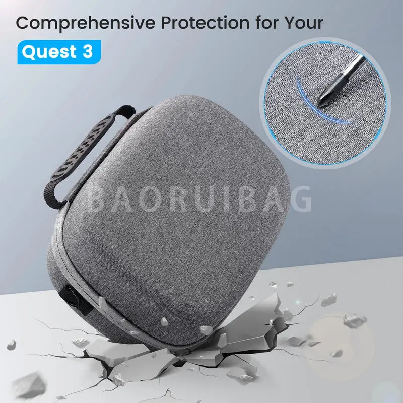 Portable Carrying Eva Travel Case for Playstation Ps Vr2 Ps5 Vr Headset Accessories