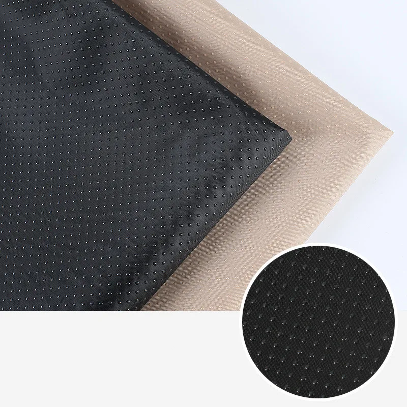 Customized Eco-friendly Dots 210D Oxford Gaberdine Fabric Pet Pad Anti Slip Fabric for Dog Mat