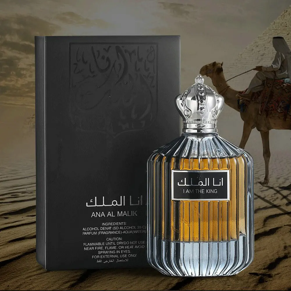 Long lasting Light Fragrance OIl Fresh Desert Flower Arabian Essential Oil 100ML Dubai Prince Men Cologne Parfum
