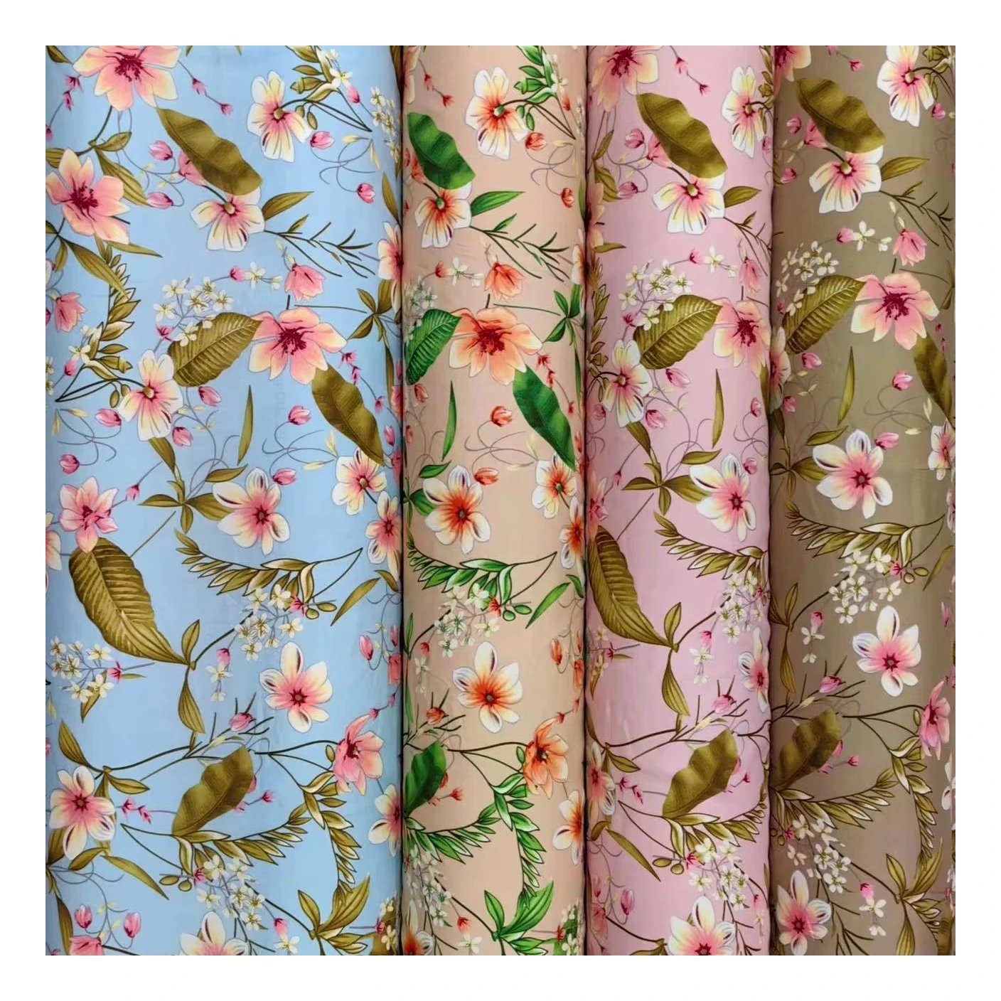 high quality 100%spun printed rayon fabric rolls somali cultural unis skirt macawis summer dress