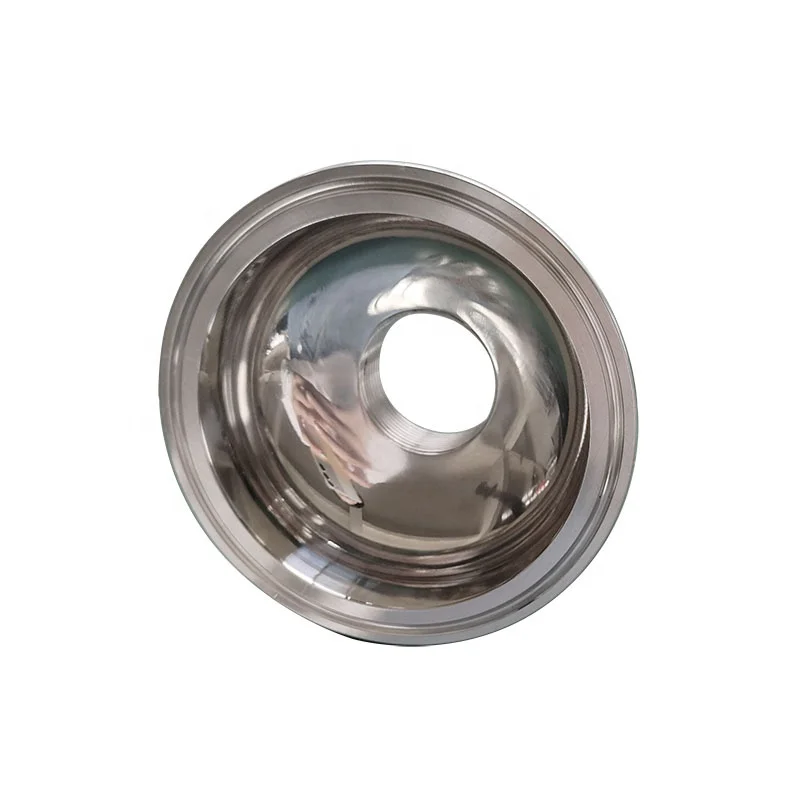 Food Grade Stainless Steel TC to Female NPT Domed Cap