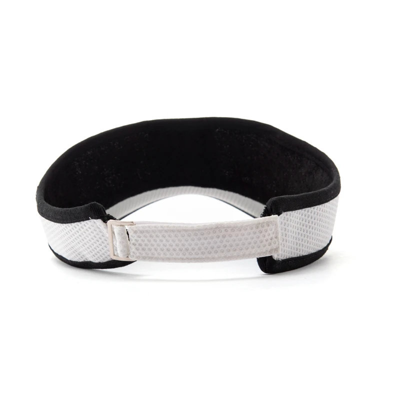 Custom rubber logo Sport Running Sun Visor Cap golf Visor Hats For men Women Quick Dry Fit Visor