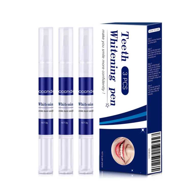 Good Quality and Easy White Teeth Whitening Pen for Home Use Kit