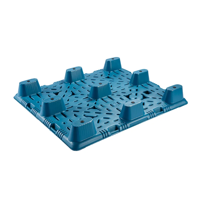 Cheap Durable 100% Recycled One Way Export Nestable Plastic Pallet For Transport