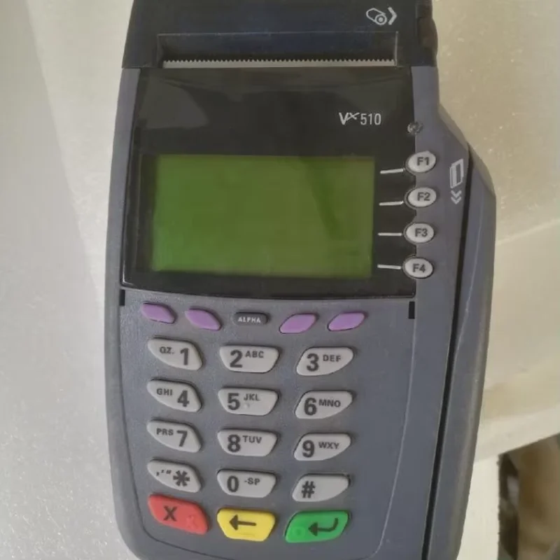 Использованный платежный аппарат verifone vx510