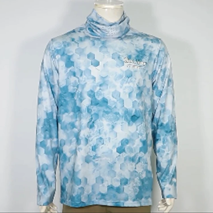 Upf 50+ Quick-drying Breathable Fishing Shirts Long-sleeved Custom Design Fishing Hoodie