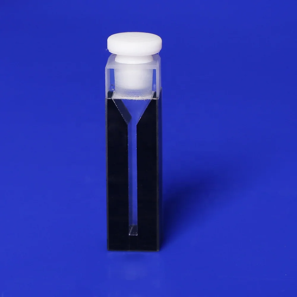2022 High quality quartz cell uv cuvette All Sizes Standard Quartz Glass Cuvette
