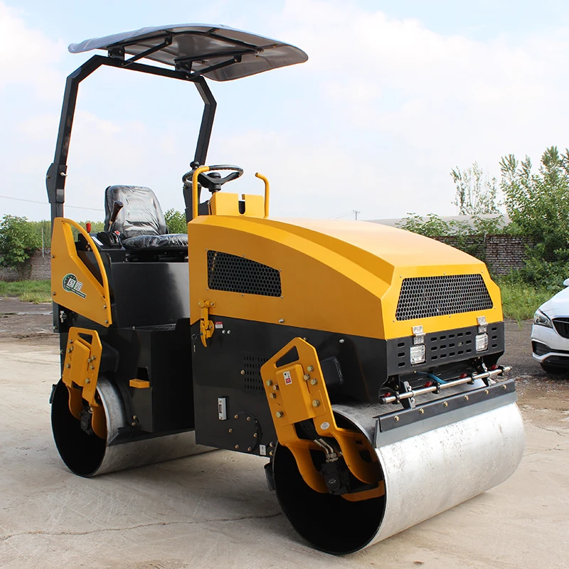 Two-wheel 3 Tons Small Road Roller 2.5 Tons Asphalt Compactor