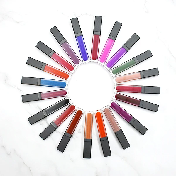 20 Color Matte Lipgloss Make your own logo wholesale liquid lipstick waterproof velvet liquid matte lipgloss