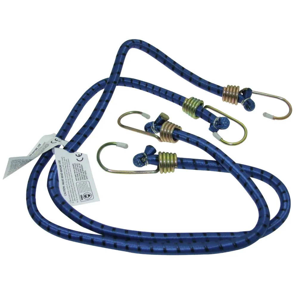 Custom High-Quality Rubber Elastic Packing Strap Cord Luggage Rope With Hook Cords Distribute Load to Reduce Slipping
