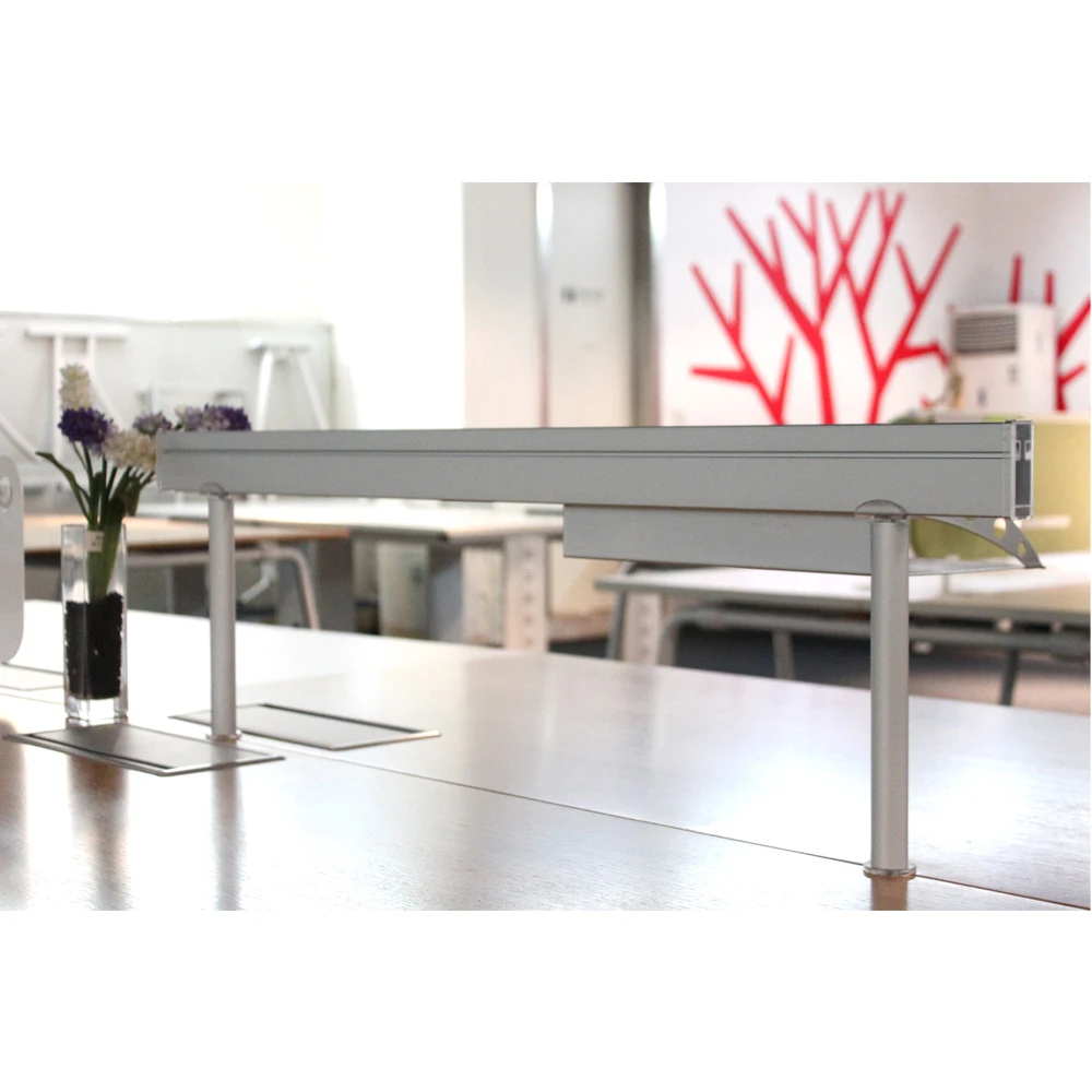 Modern Modular Loft Office Furniture Linear Work Station Workstation Working Table 2 Seater Person Staff Cluster Office Desk