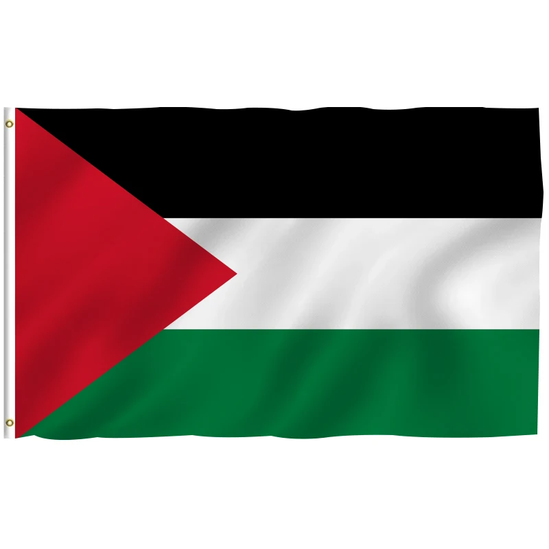 Wholesale Cheap National 3x5 Flags Digital Printing Polyester Custom Design 3x5 Ft All Countries  Palestine Flag Banners