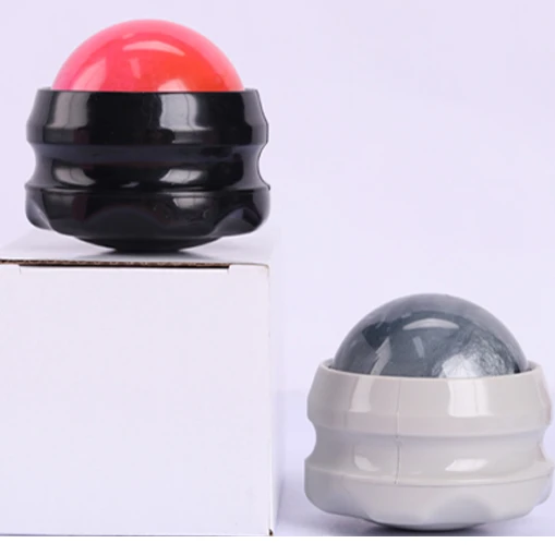 Manual ball foot massage roller handle massage ball